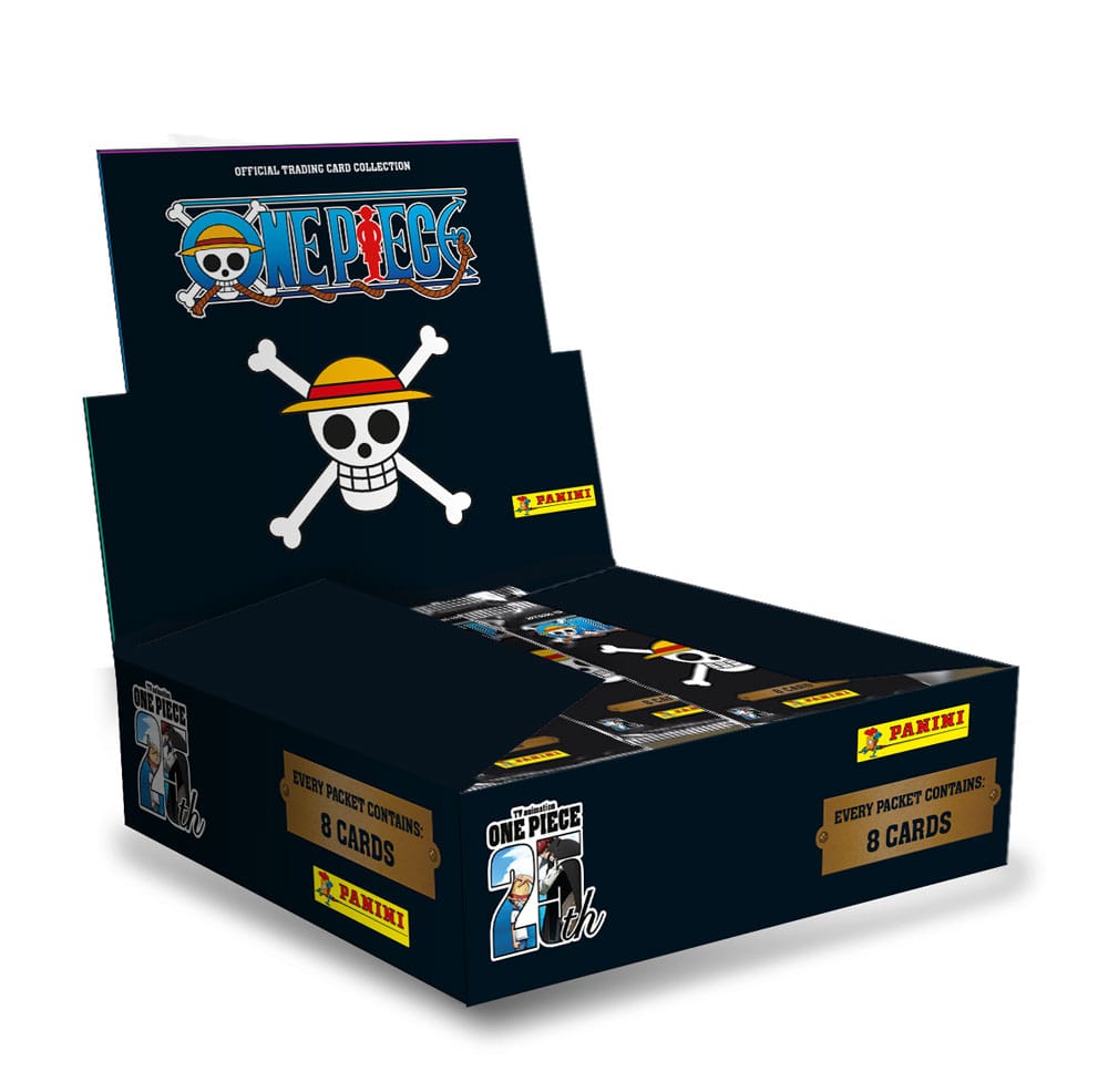 One Piece cartes à collectionner 25th Anniversary présentoir Flow Packs (18)