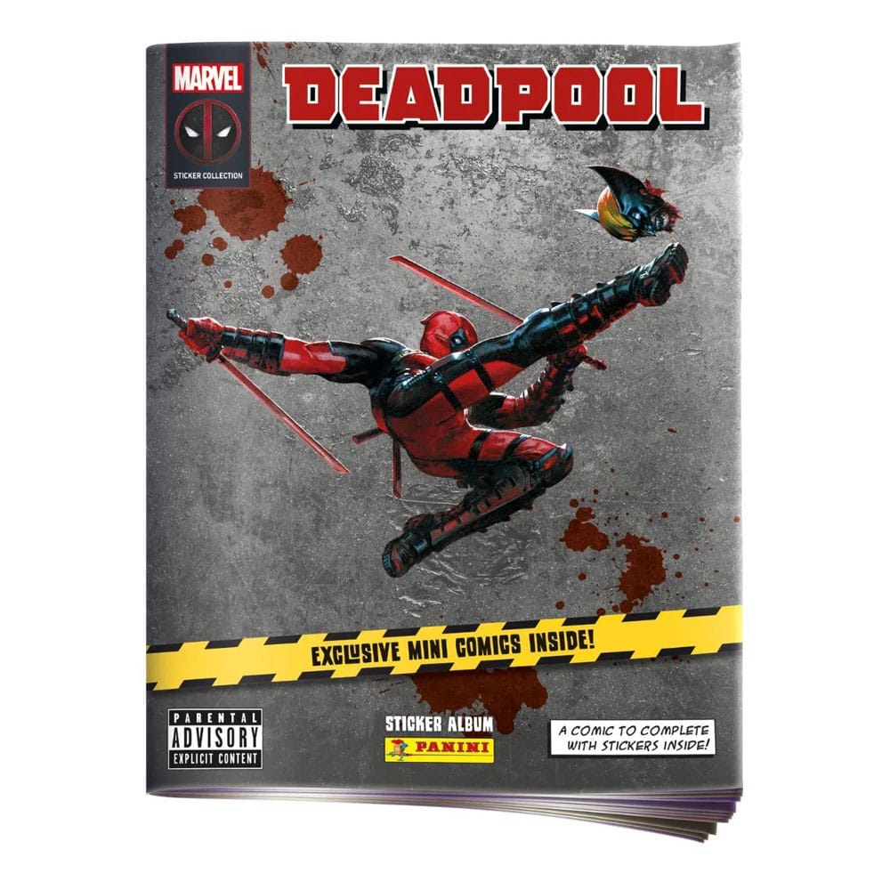Deadpool Sticker & Trading Card Collection album pour stickers *ALLEMAND*
