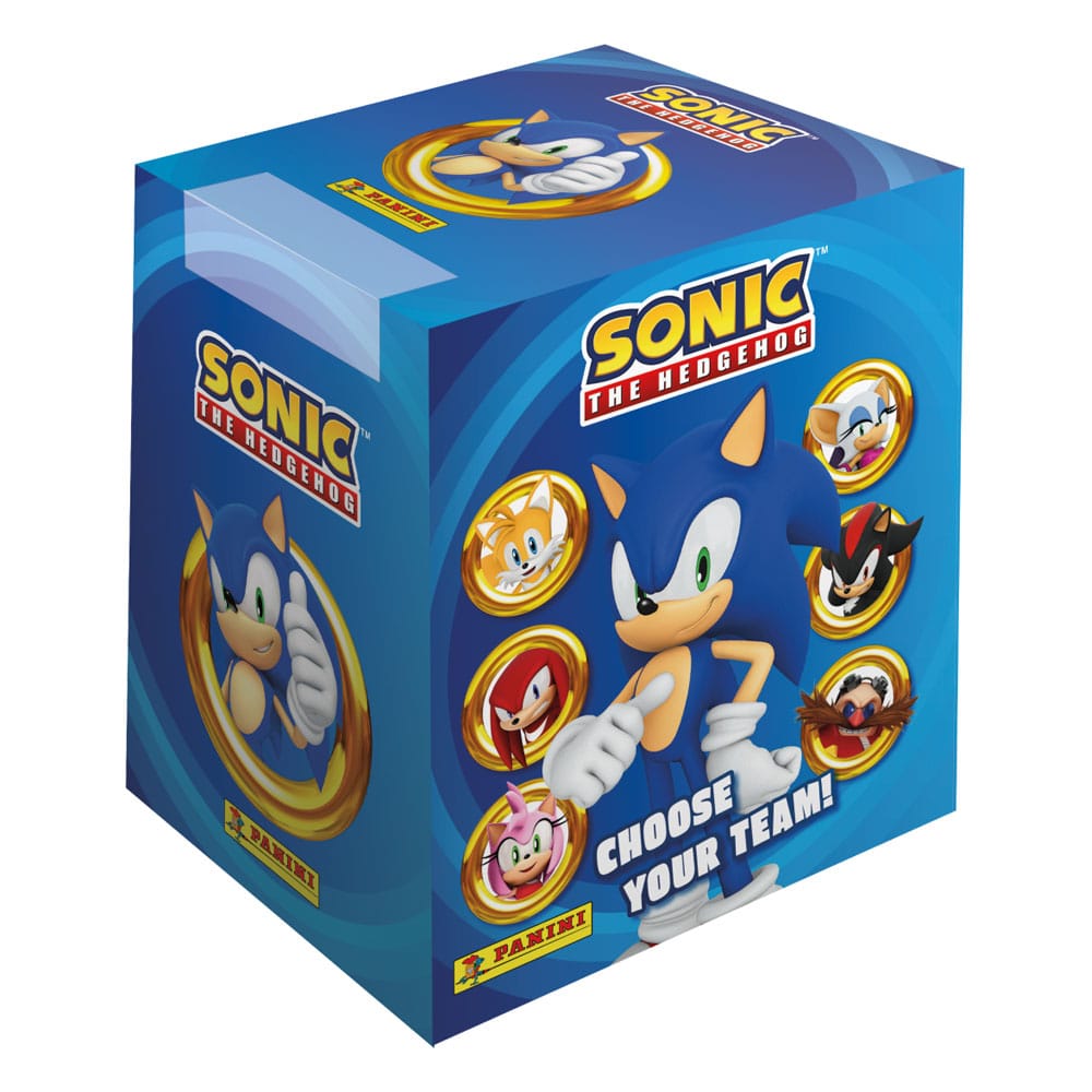 Sonic the Hedgehog Sticker Collection présentoir boosters (36)