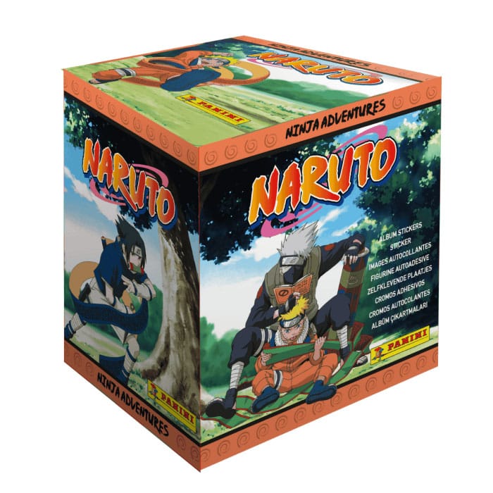 Naruto: Ninja-Adventures Sticker Collection présentoir boosters (36)