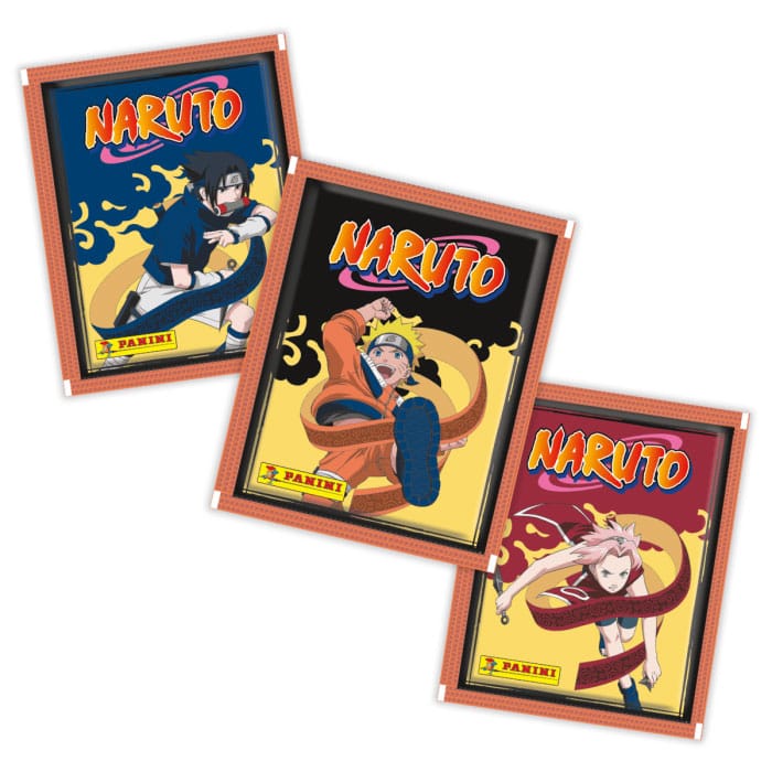 Naruto Ninja-Adventures Sticker Collection présentoir boosters (36)