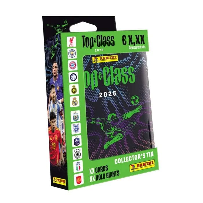 FIFA Top Class 2025 cartes à collectionner Pocket Tins