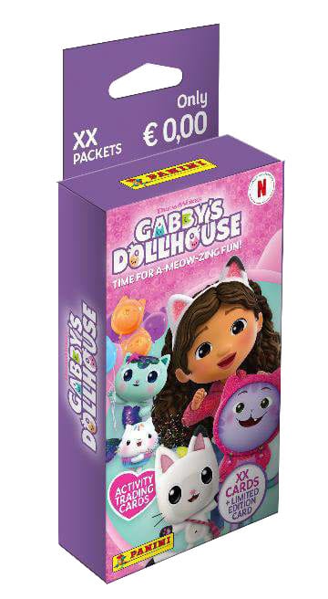 Gabby's Dollhouse: Time for a Meow-Zing fun Sticker Collection eco-blister *ALLEMAND*