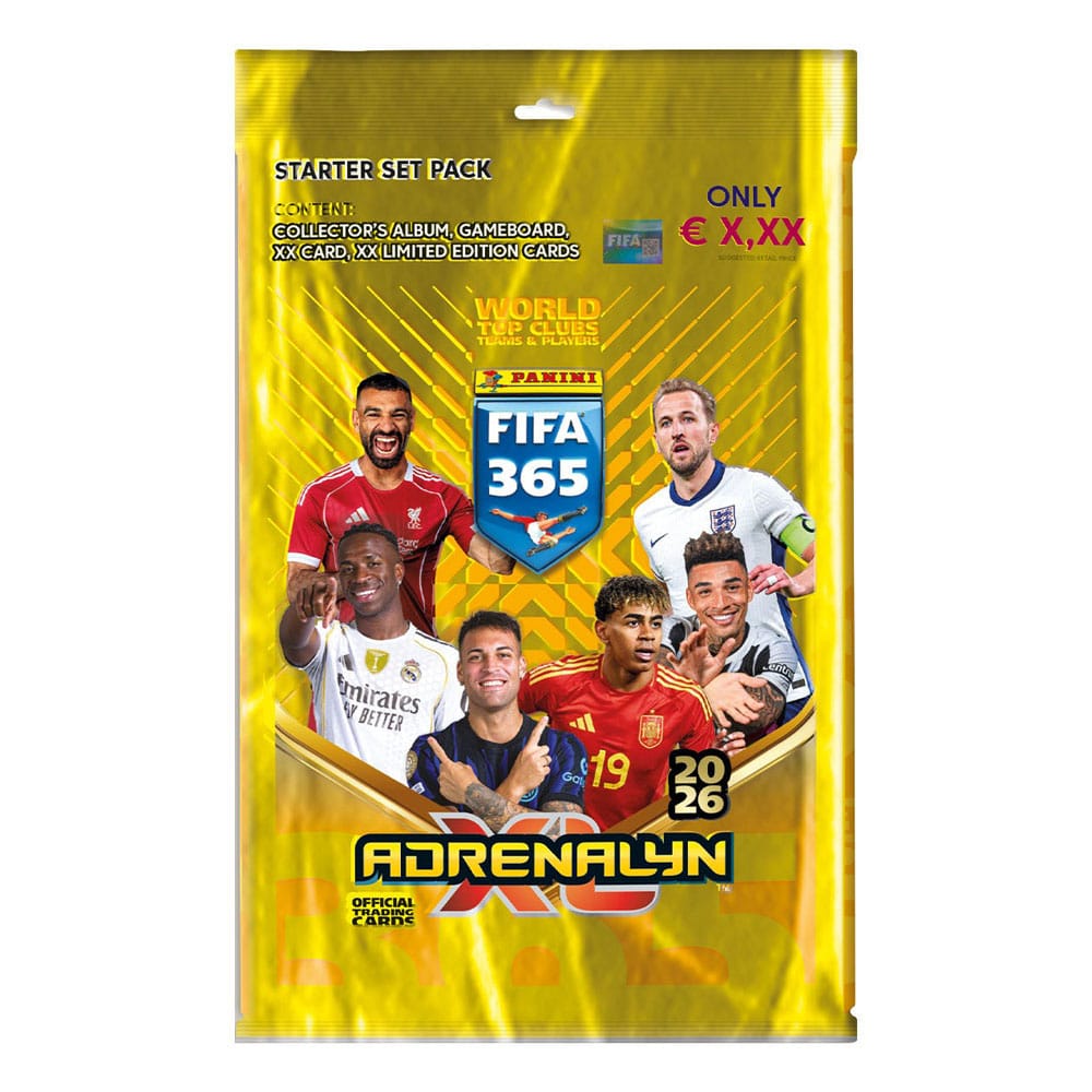 FIFA 365 Adrenalyn XL 2026 Trading Cards cartes à collectionner Starter Pack *ALLEMAND*