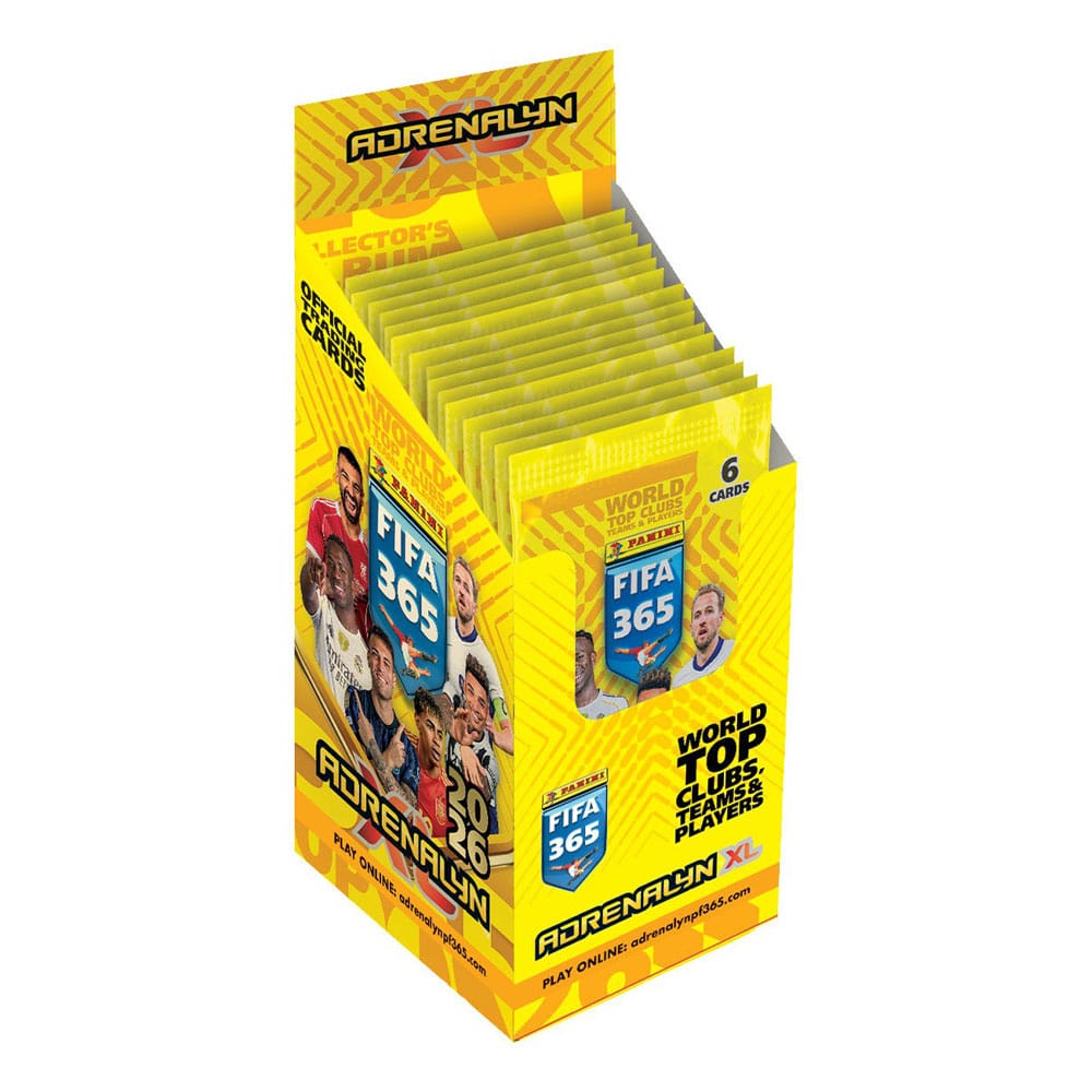 FIFA 365 Adrenalyn XL 2026 cartes à collectionner présentoir Flow Packs (24)