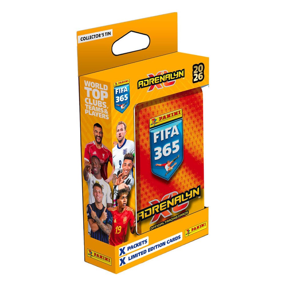 FIFA 365 Adrenalyn XL 2026 cartes à collectionner présentoir Pocket Tin Box (5)