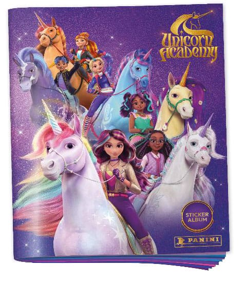 Unicorn Academy album pour stickers *ALLEMAND*
