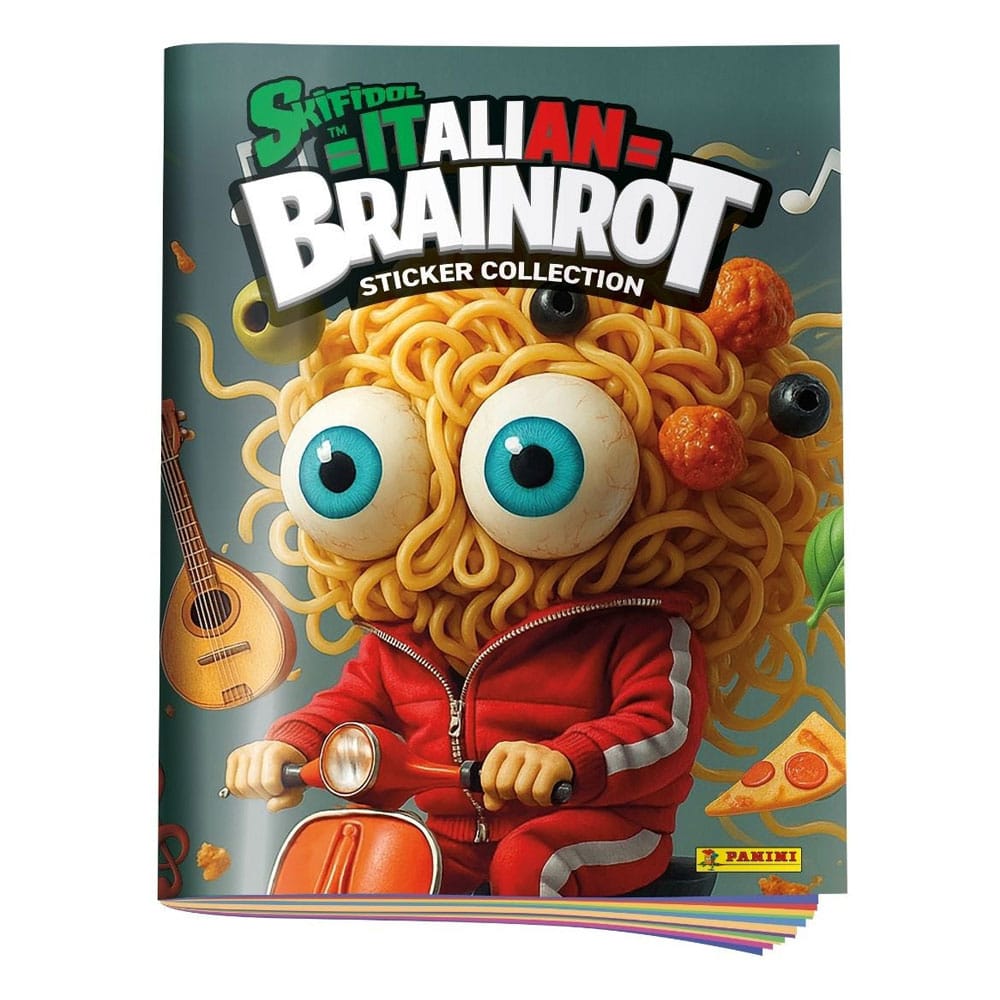 Italian Brainrot album pour stickers *ALLEMAND*