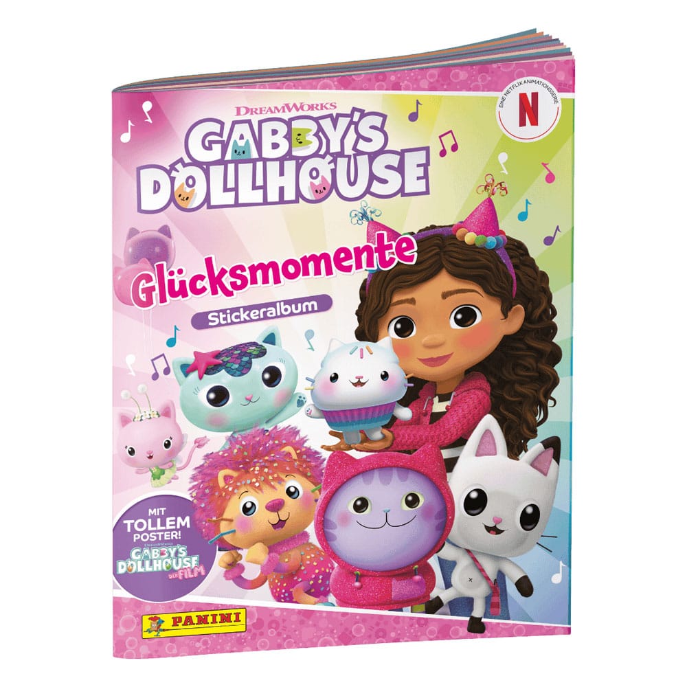 Gabby et la Maison magique des moments heureux album pour stickers *ALLEMAND*