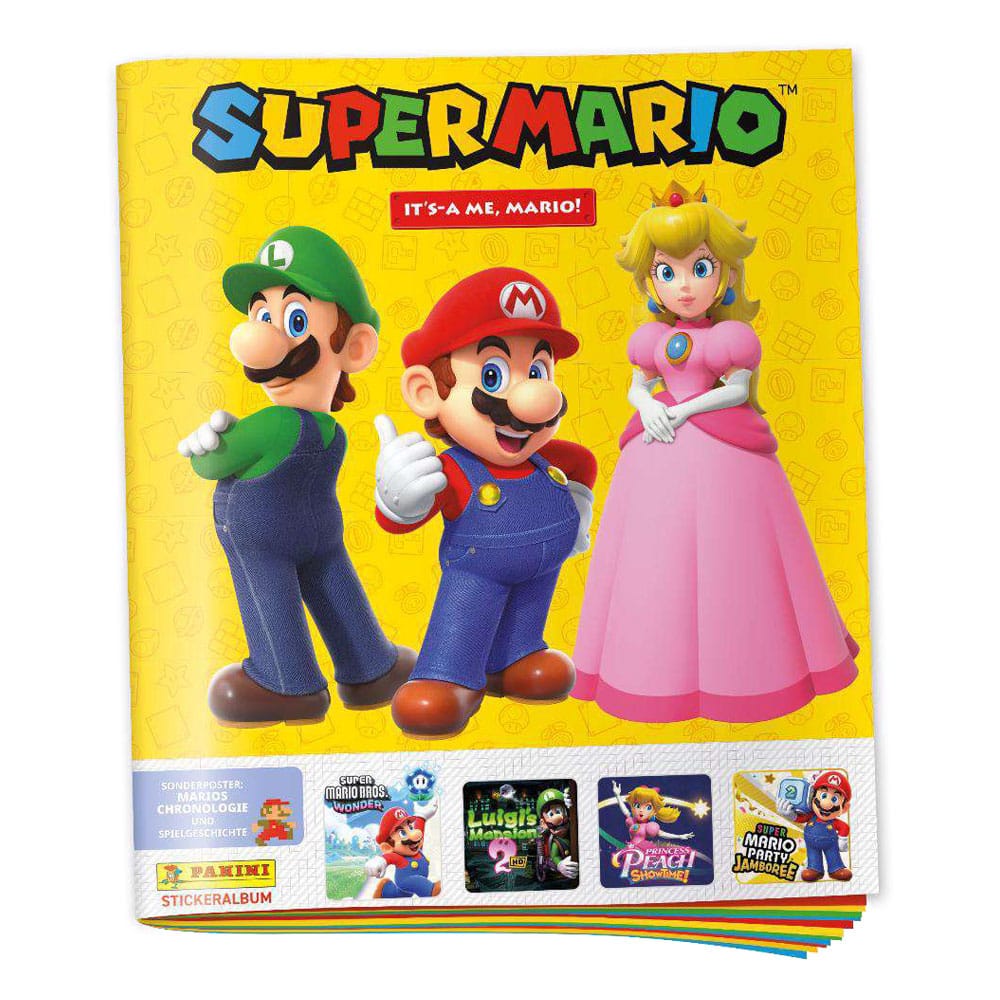 Super Mario 2 album pour stickers *ALLEMAND*