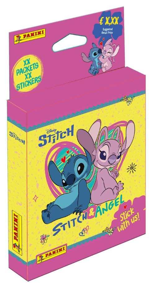 Stitch & Angel Sticker Eco-Blister *ALLEMAND*