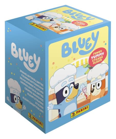 Bluey collection d'autocollants Display (36)