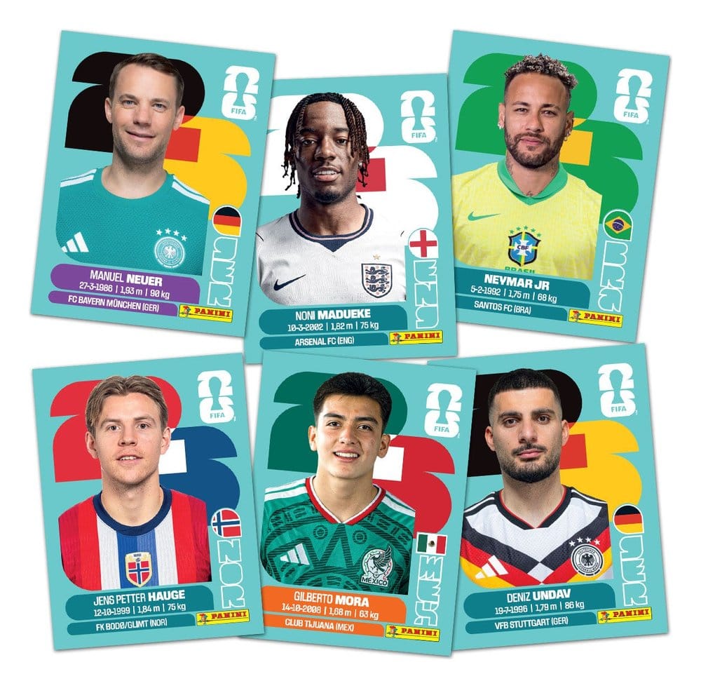 FIFA World Cup 2026 Collection de Stickers Update Set