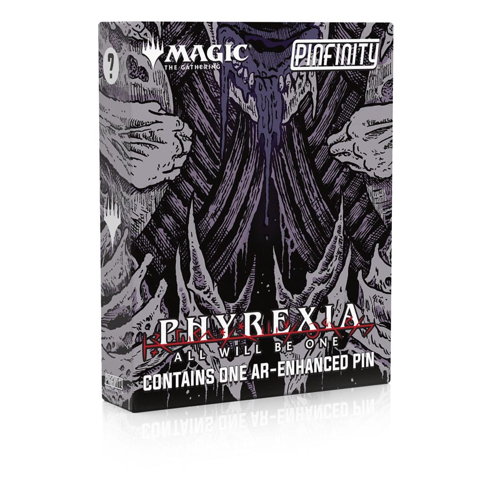 Magic: The Gathering assortiment pin's Blind Box Mystery Pins Phyrexia Infected Lands (10)
