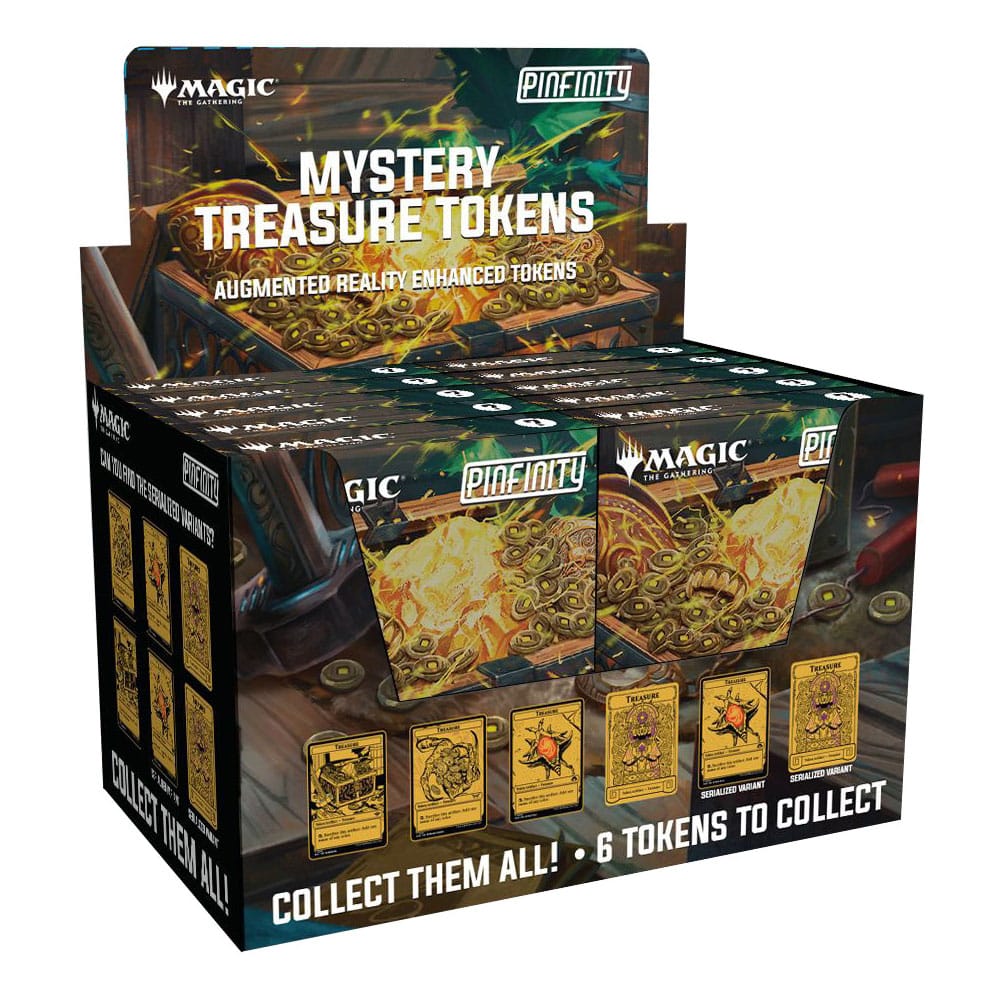 Magic: The Gathering assortiment pin's Blind Box Mystery Pins Treasure Token (10)