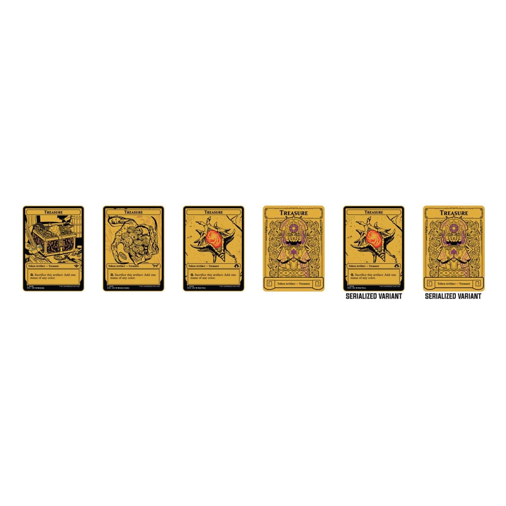Magic: The Gathering assortiment pin's Blind Box Mystery Pins Treasure Token (10)