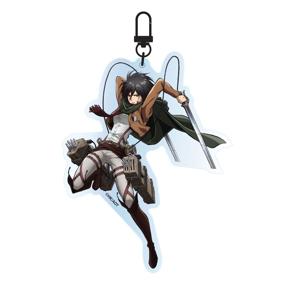 Attack on Titan porte-clés acrylique Mikasa Ackermann