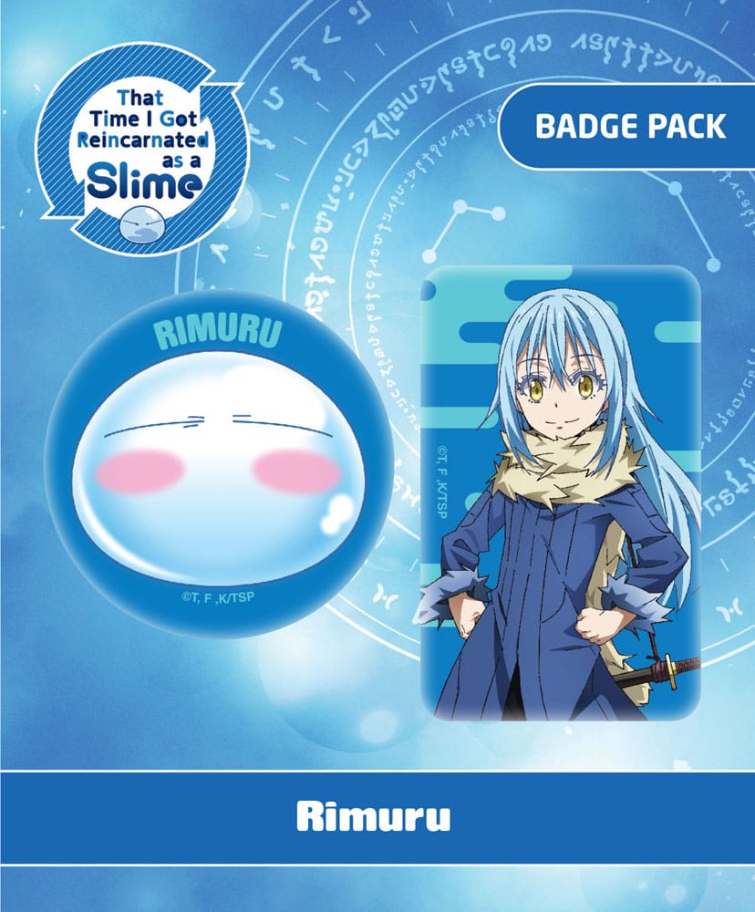 That Time I Got Reincarnated as a Slime pack 2 pin's Rimuru