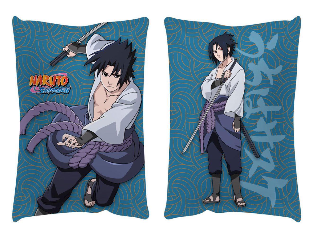 Naruto Shippuden oreiller Sasuke 50 x 33 cm