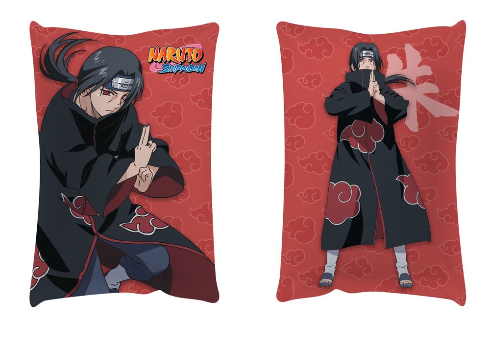 Naruto Shippuden oreiller Itachi Uchiha 50 x 33 cm
