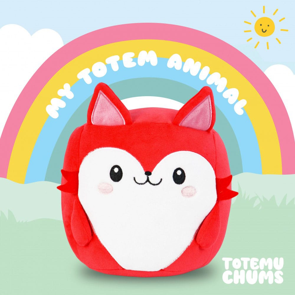 Totemu Chums peluche Cute ´n´ Kawaii Fox 19 cm