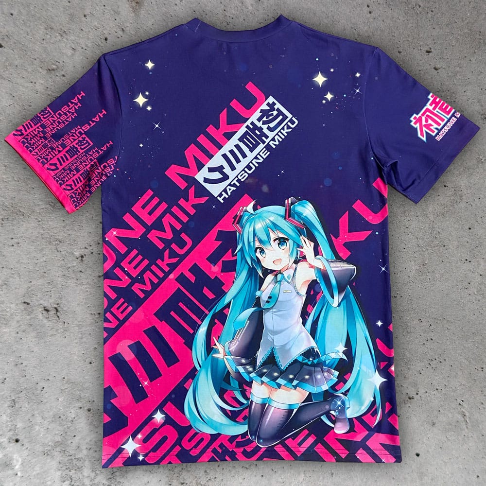 Hatsune Miku T-Shirt Expressive Vibes (XL)