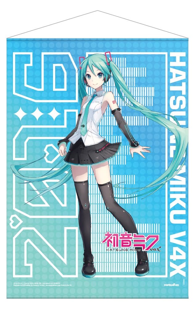 Hatsune Miku wallscroll V4x Fabric 50 x 70 cm