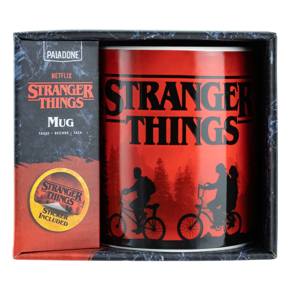 Stranger Things mug et autocollants XL