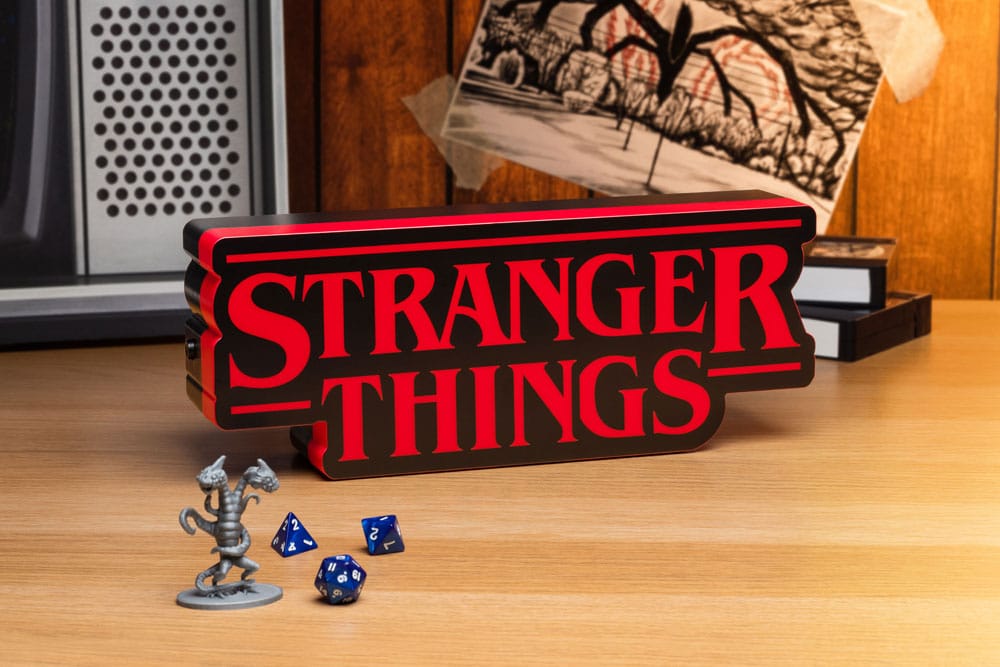Stranger Things lampe Logo 31 cm