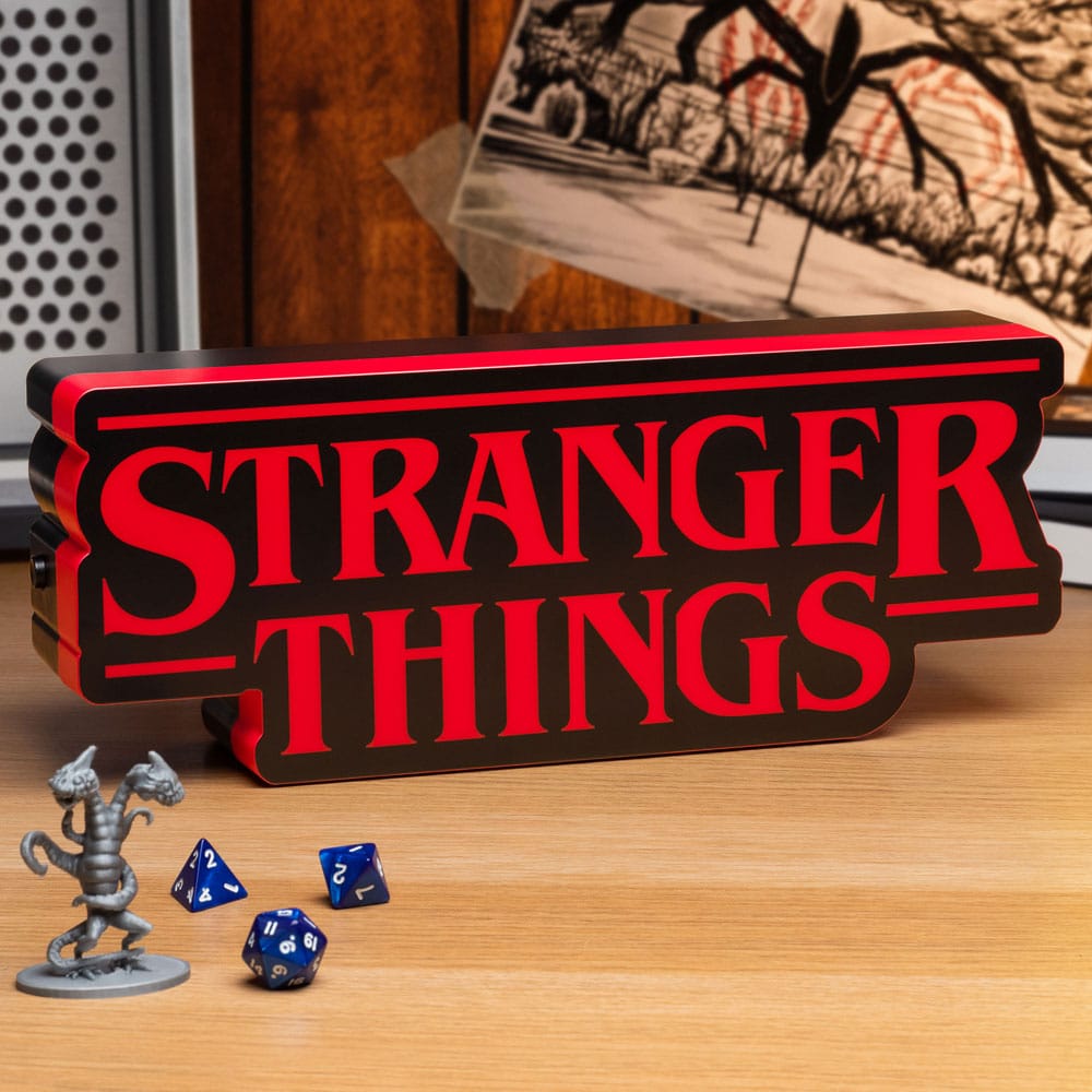 Stranger Things lampe Logo 31 cm
