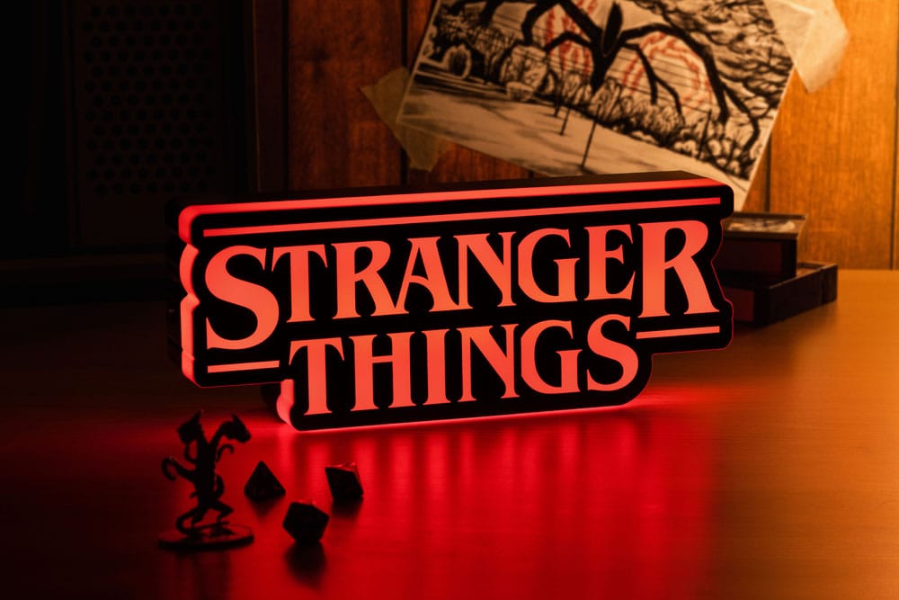 Stranger Things lampe Logo 31 cm