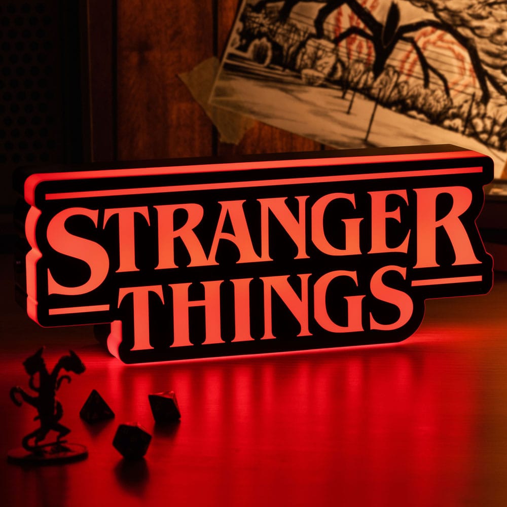 Stranger Things lampe Logo 31 cm