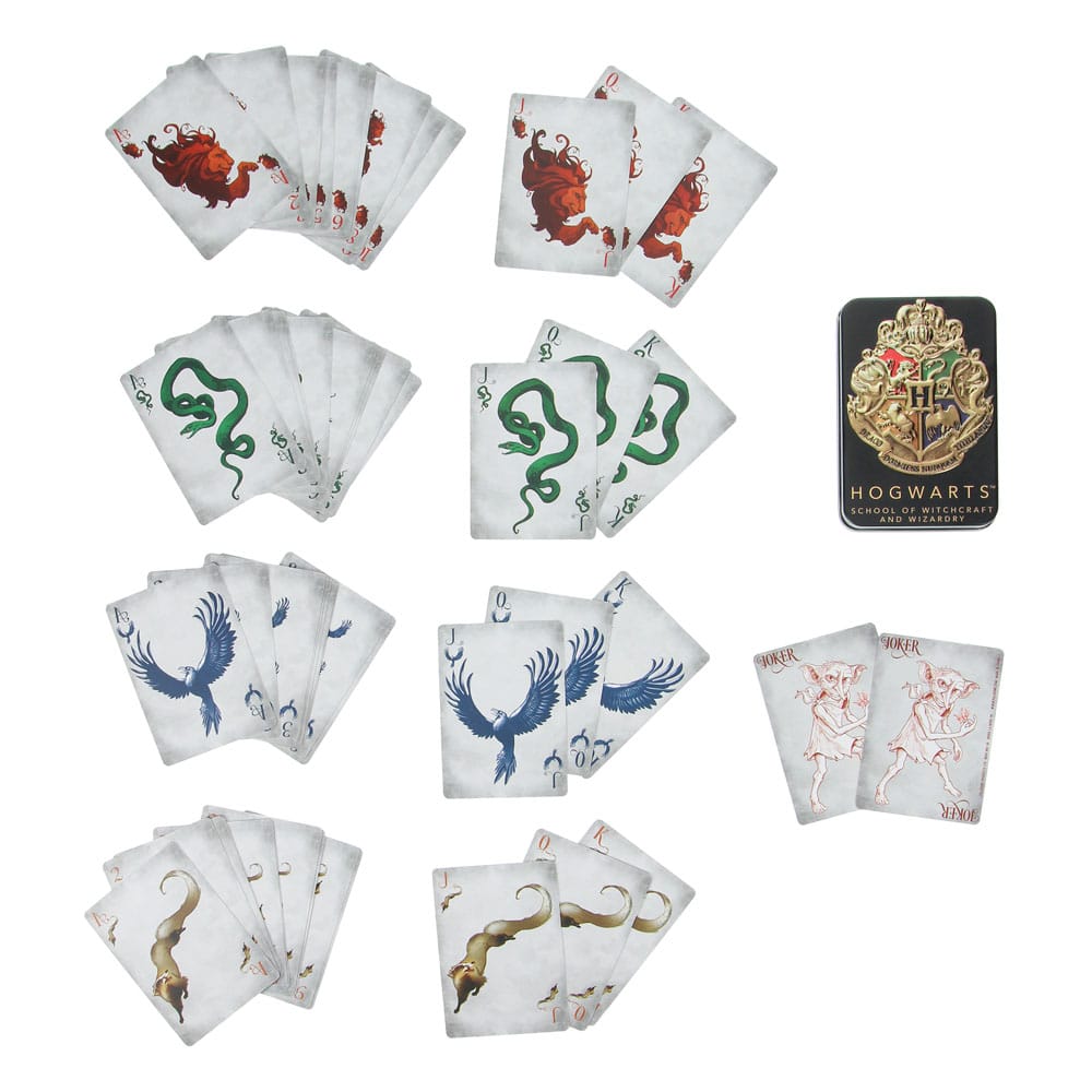 Harry Potter jeu de cartes à jouer Hogwarts