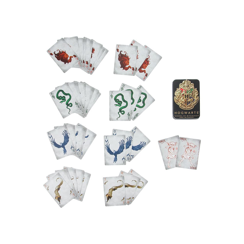 Harry Potter jeu de cartes à jouer Hogwarts