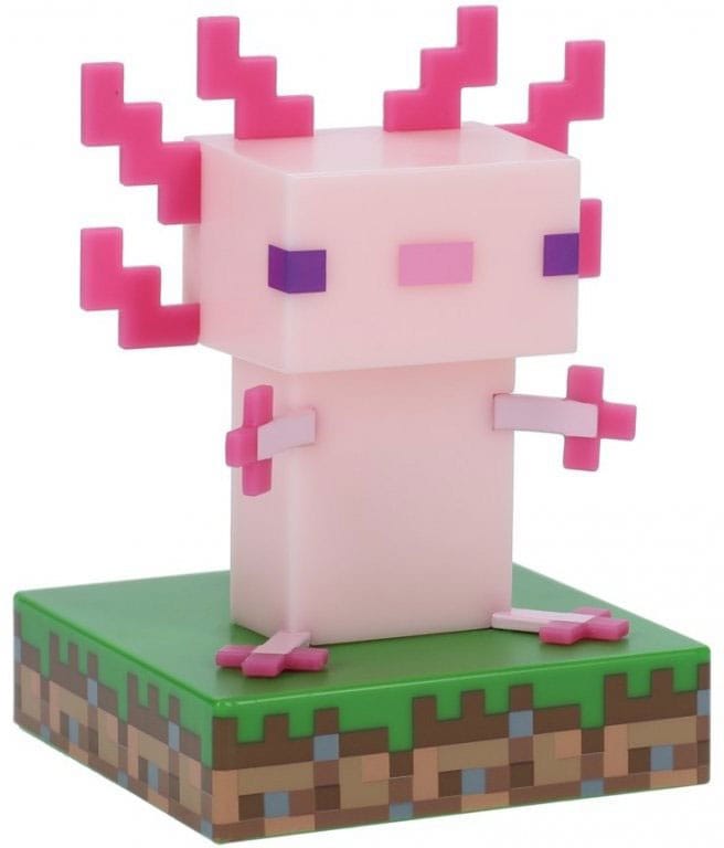 Minecraft veilleuse Icon Axolotl