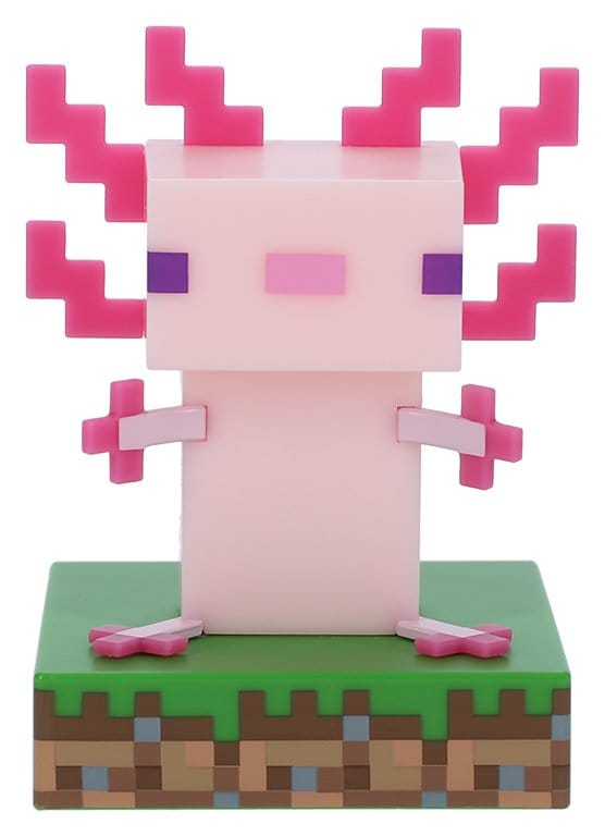 Minecraft lampe Icon Axolotl V3 11 cm