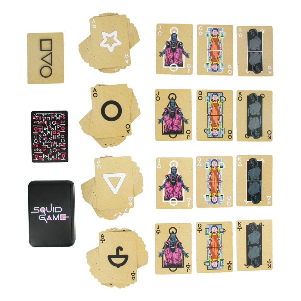 Squid Game jeu de cartes à jouer