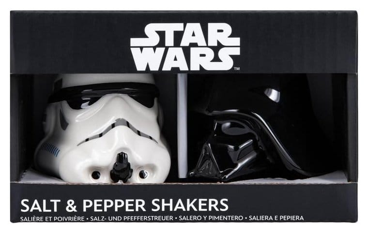 Star Wars salière et poivrière Darth Vader and Stormtrooper