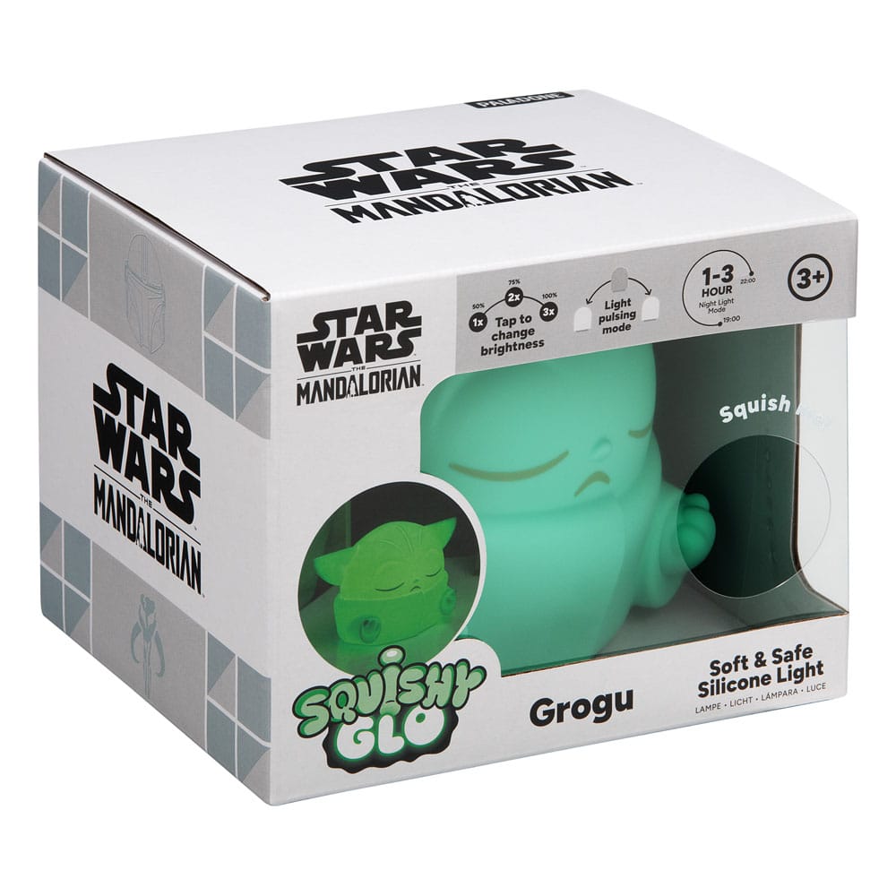 Star Wars The Mandalorian lampe Squishy Glo Grogu 15 cm