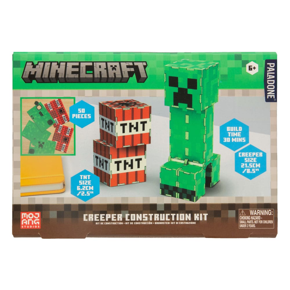 Minecraft jeu de construction Creeper 16 cm