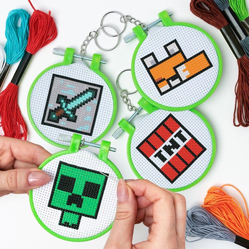 Minecraft Porte-clés DIY