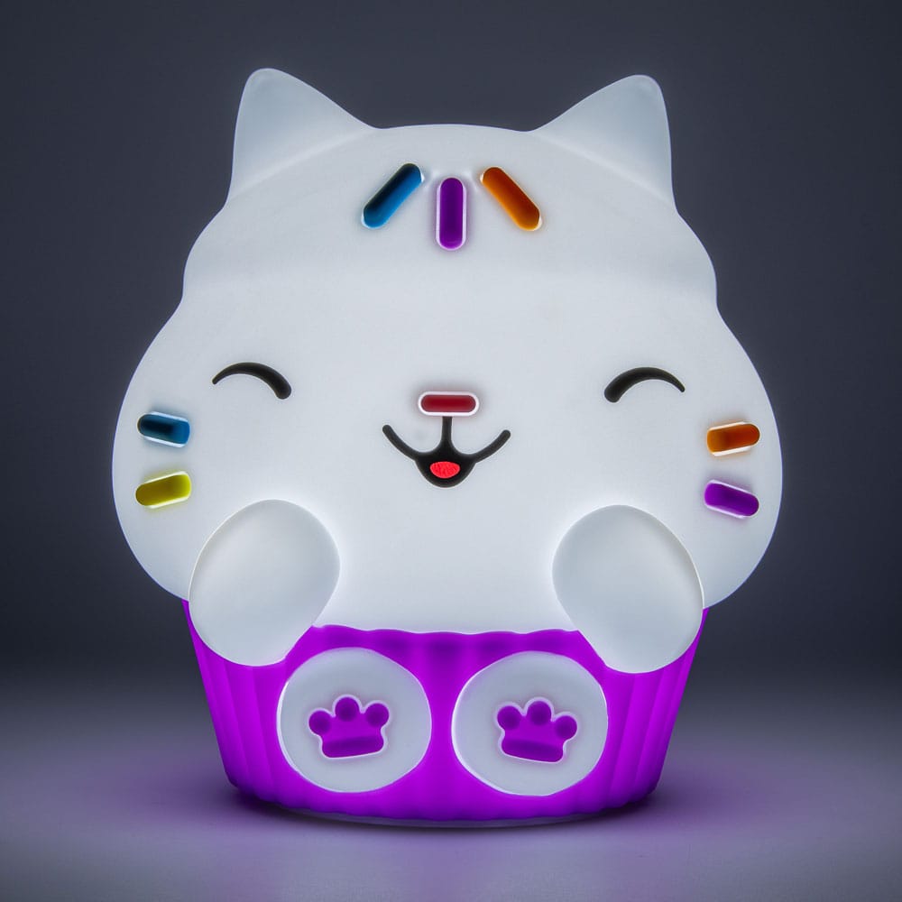 Gabby´s Dollhouse lampe Squishy Glo Cakey Cat 15 cm