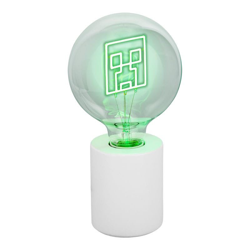 Minecraft lampe LED neon Creeper