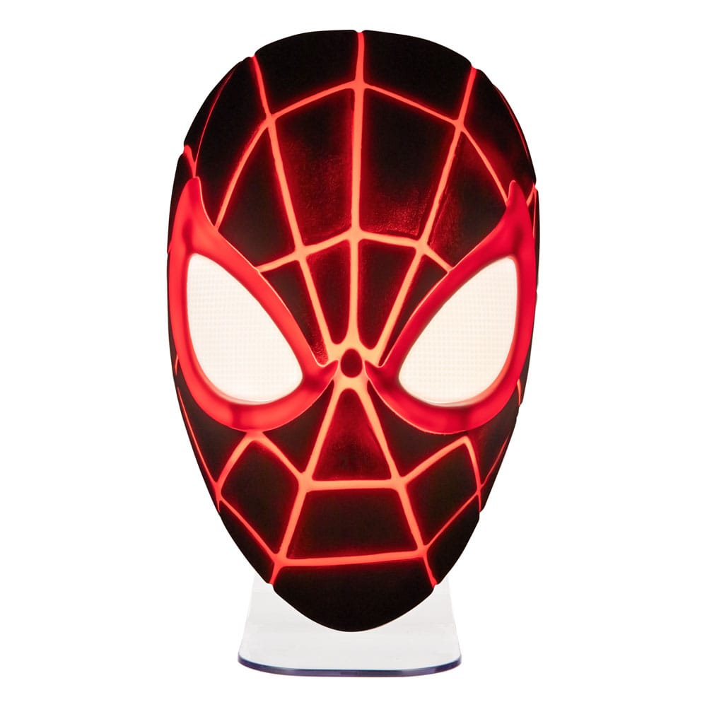 Spider-Man lampe 3D LED Miles Morales Mask