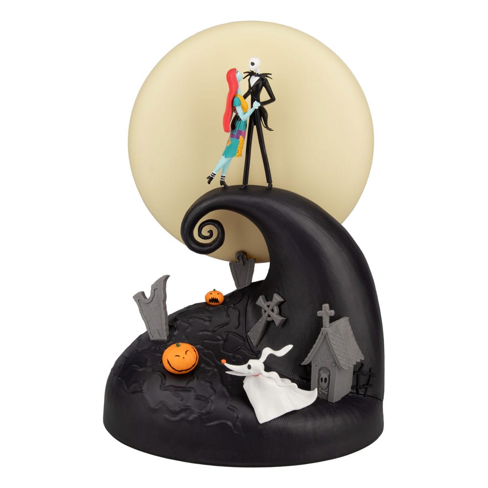 L´etrange Noël de Mr. Jack lampe diorama Jack & Sally