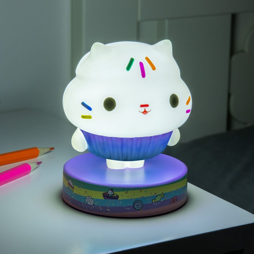 Gabby´s Dollhouse lampe Icons Cakey Cat 11 cm