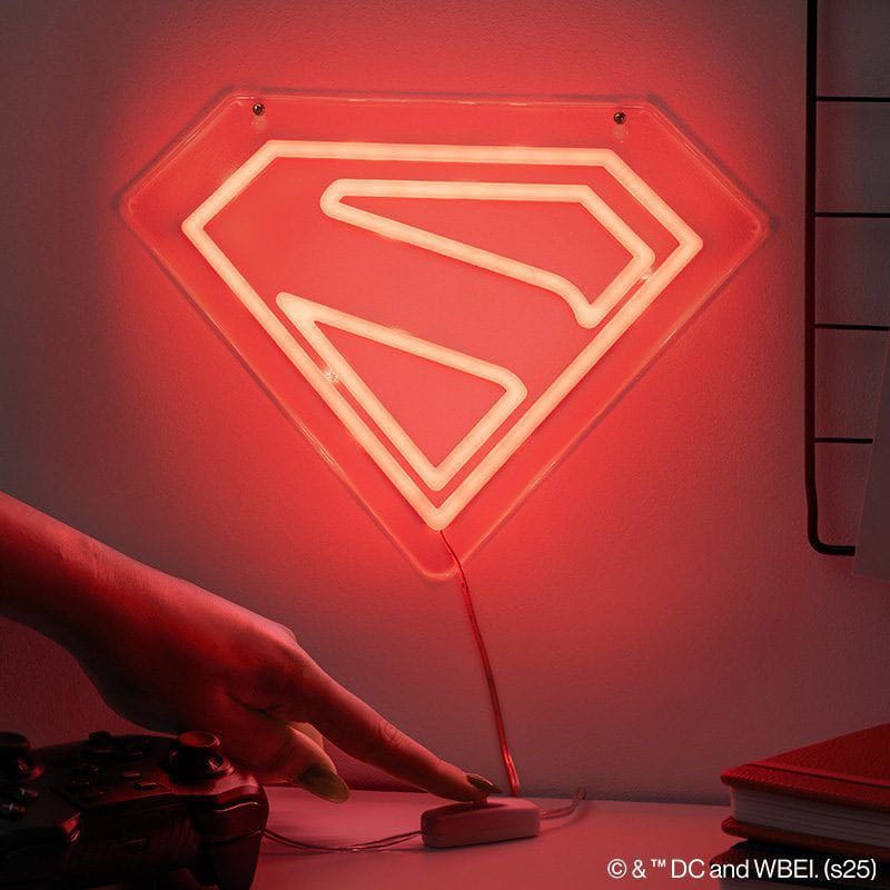 DC Comics Lampe murale LED Superman Neon
