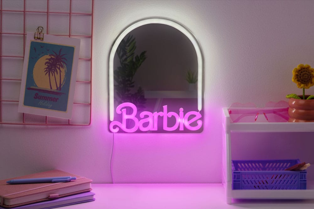 Barbie miroir mural 27 cm