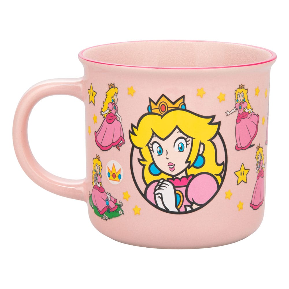 Super Mario mug effet thermique Princess Peach