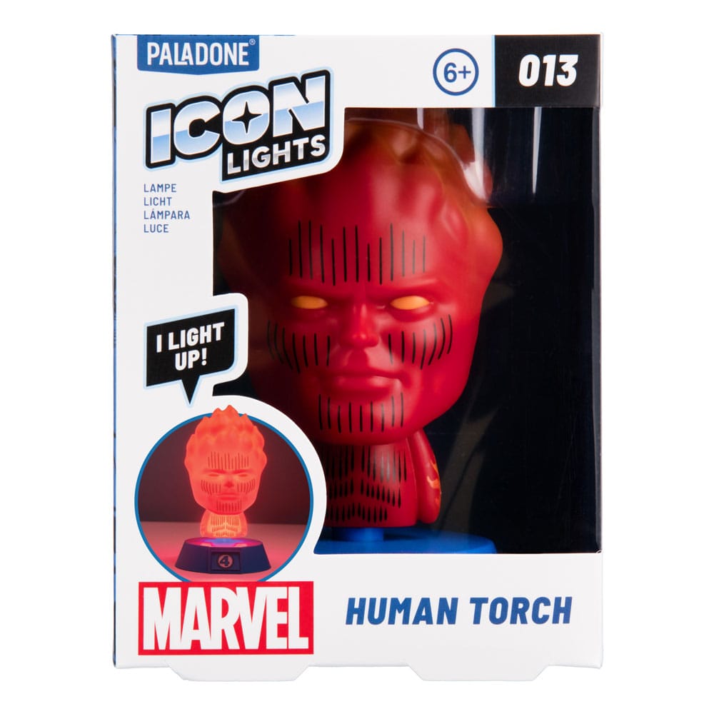 Fantastic Four lampe Icons Human Torch 11 cm